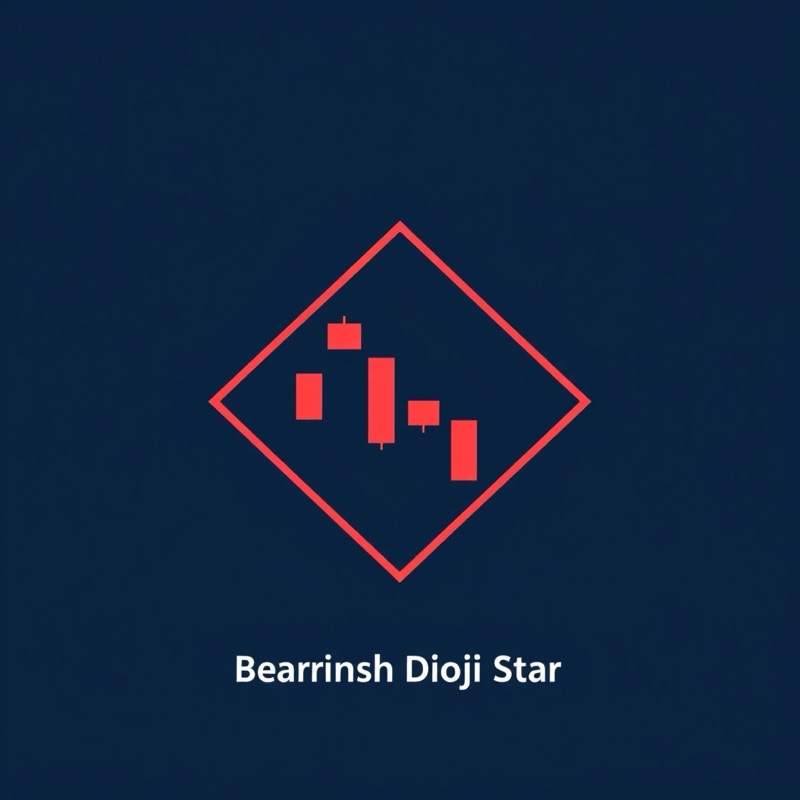 도지 스타(약세)(Bearish Doji Star) 지표 가이드 대표 이미지