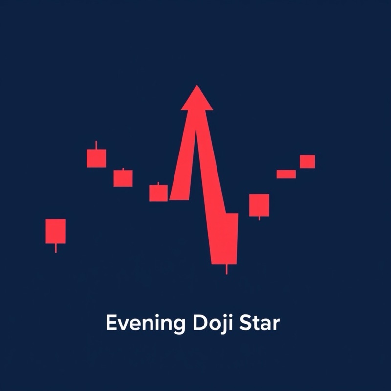 이브닝 도지 스타(약세)(Evening Doji Star) 지표 가이드 대표 이미지