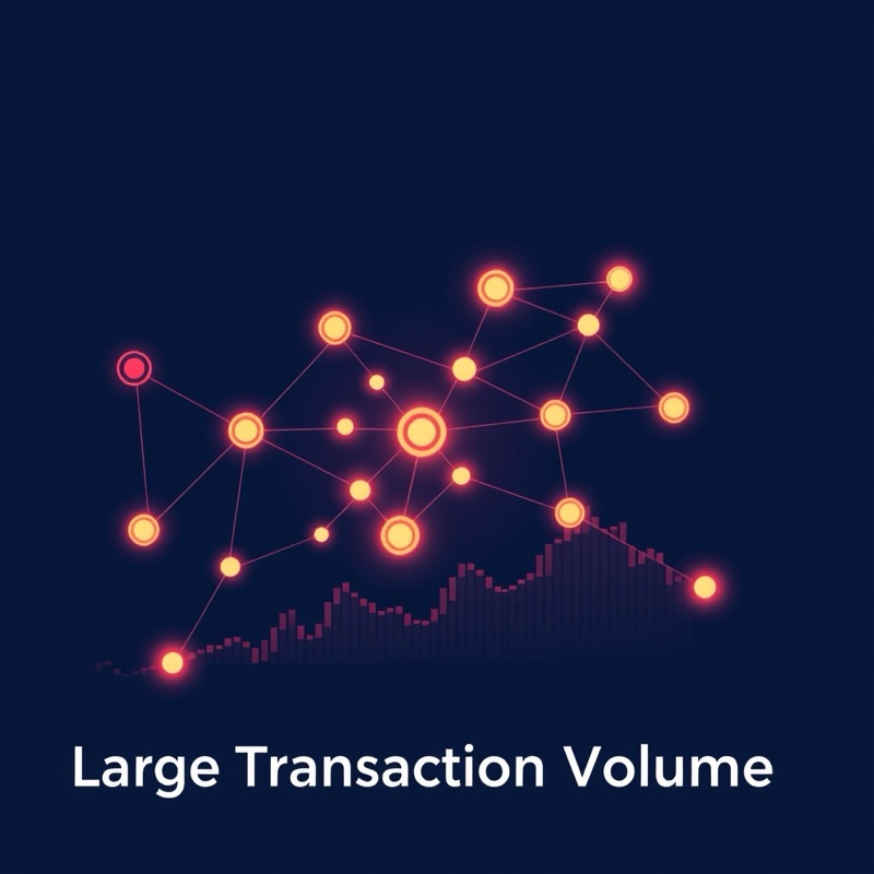 대형 거래량(USD)(Large Transaction Volume in USD) 지표 가이드 대표 이미지