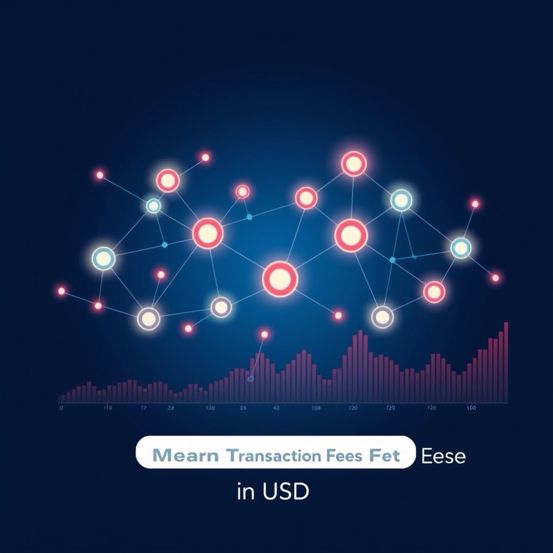 평균 거래 수수료(USD)(Mean Transaction Fees in USD) 지표 가이드 대표 이미지