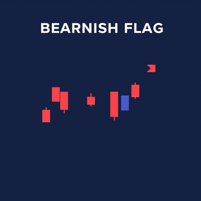 약세 플래그 패턴(Bearish Flag) 지표 가이드 대표 이미지
